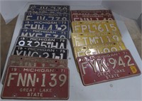 (AB) 1970s License Plates