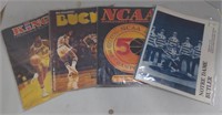 (AB) Basketball and hockey magazines