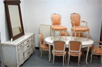 French dining room set - 10 pcs
