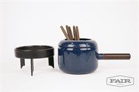 Essentials Japan Navy Blue Fondue Pot