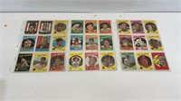(27) 1950 TOPPS baseball cards