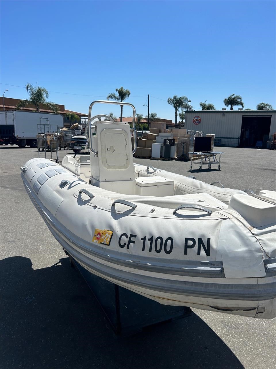 2003 12' Caribe Inflatible Boat for Parts