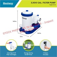 Bestway Flowclear 120V Above Ground Pool Pump