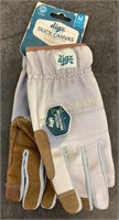 Digz Duck Canvas Gloves Medium