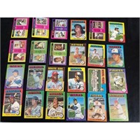 (501) 1975 Topps Baseball Cards
