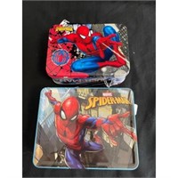 Two Spiderman Lunch Boxes