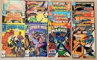 Marvel DC Comics Spider Man Batman Superman Lot