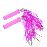 Kids Bike Grips with Colorful Streamers,