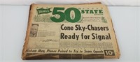 Honolulu Star Bulletin 50th state edition 1959