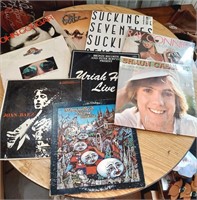 Vintage Lot Rock Vinyl LP Records