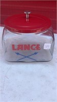 Lance Canister with Metal Lid