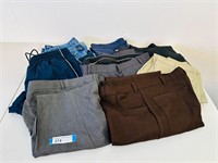 (8) Pair of Men's Pants & Jeans (sizes below)