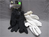 2 Pairs Of Horse Riding Gloves; 1 New & 1 Vintage