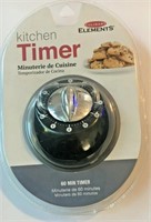 Culinary Elements - Minute Kitchen Timer - Black