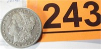Coin 1883-CC Morgan Silver Dollar