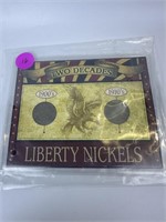 2 Liberty Nickels