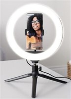 10" VLOG RING LIGHT & PHONE HOLDER 

10'' Rng