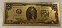 ***NOVELTY CURRENCY***  $2.00 UNITED STATES