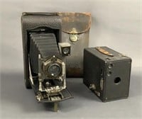 Vintage Kodak 3A Folding Pocket and No 2A B