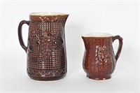 Vintage North Star Salt Glaze Ceramic Pitchers