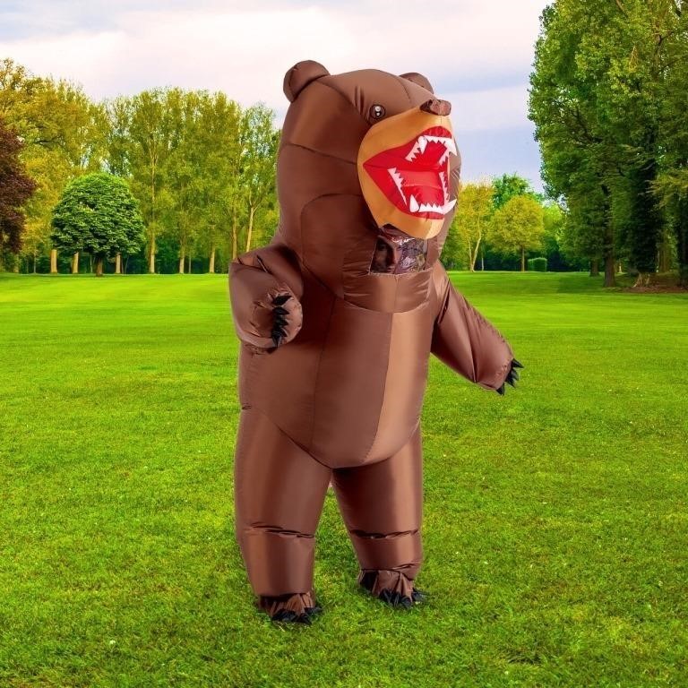 R1829  Spooktacular Bear Inflatable Costume One S