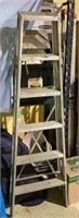 6 foot aluminum stepladder     1