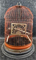 Older Wire Dome Top Bird Cage