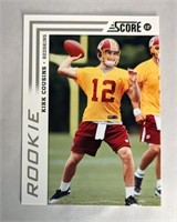 2012 Score Panini Kirk Cousins RC Rookie Card