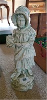 Ceramic figurine 14 in tall