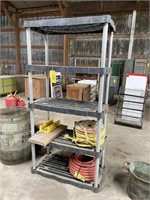 Plastic Rack with Rope, Garden Hose