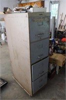 Metal File Cabinet & Contents