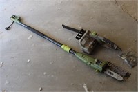 Electric Chainsaw & Telescoping Trimmer