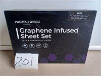 PROTECT A BED FULL SIZE GRAPHENE SHEET SET