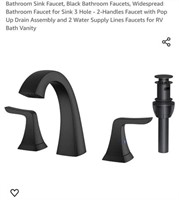 MSRP $60 Black Bathroom Faucets