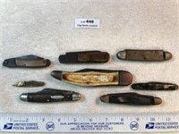 Lot of Old Pocket Knives Knife