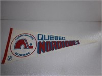 Vintage WHA Quebec Nordiques Felt Pennant
