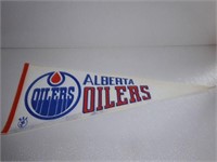 Vintage Alberta Oilers WHA Felt Pennant