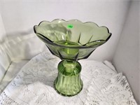 Indiana Green glassware