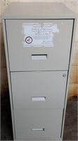 3 Drawer Filing Cabinet With Keys