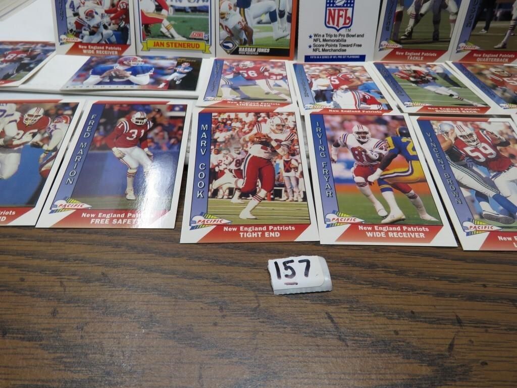 Stack NFL Football Cards  IRVING Fryar  Vincent Br