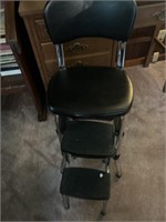 Black Cosco stepstool chair