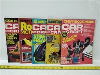 Car Craft 1974-75  6 copies