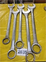 (5)  2" + Open End Wrenches
