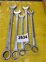 (5)  1" + Open End Wrenches