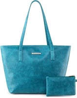 Montana West Turquoise Women's Shoulder Tote Bag