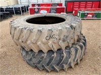 2pc Firestone 18.4R38 Tires