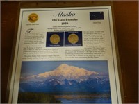 Statehood P&D Quarter & Stamp Collection Alaska