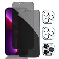 pehael [2+2 Pack iPhone 13 Pro Max Privacy Screen