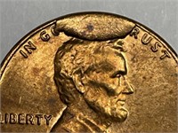1981 Lincoln Cent CUD Error Uncirculated BU