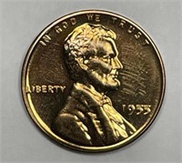 1955 Lincoln Cent Proof + Bonuses